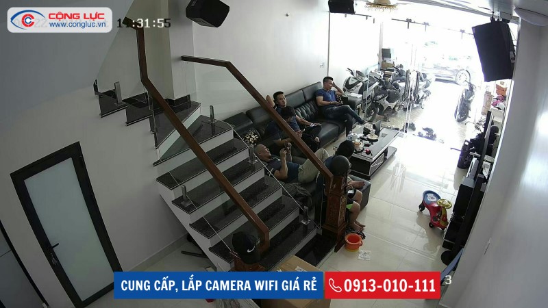 lắp camera wifi giá rẻ cho gia đình tại Kiến Thuỵ hải phòng