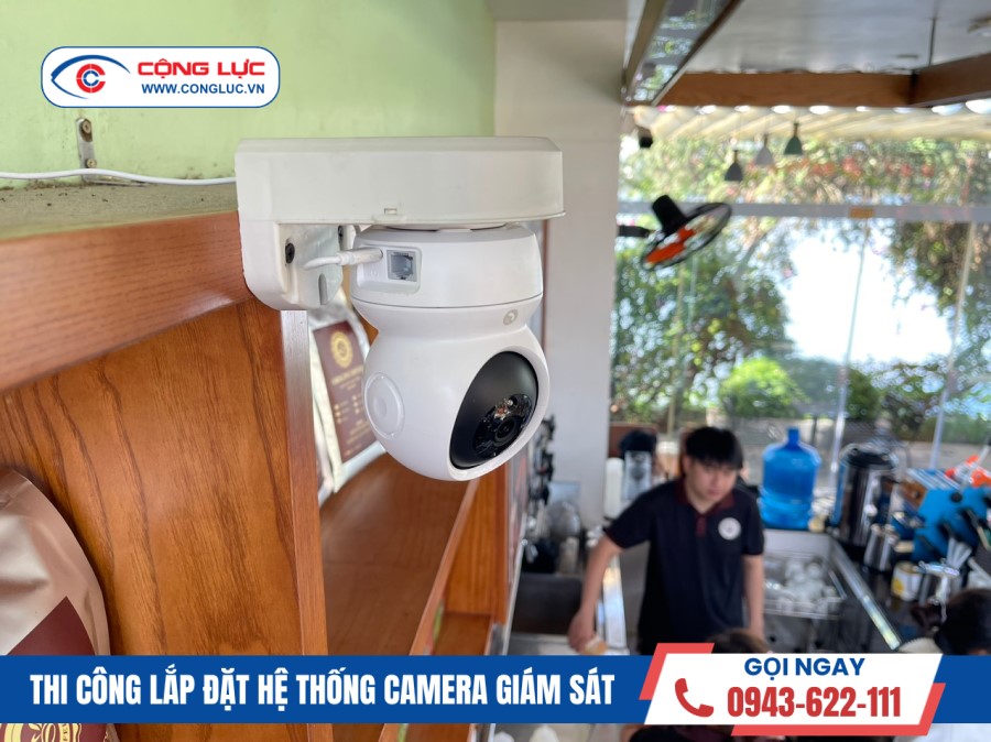 lắp đặt camera wifi quan sát toàn cảnh trong nhà giá rẻ tại Hải Phòng