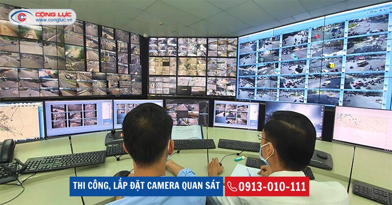 hệ thống camera quan sát mang đến nhiều lợi ích cho ccn an tràng hải phòng