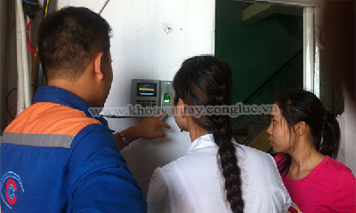 Lắp đặt máy chấm công giá rẻ, uy tín tại Quận Kiến An
