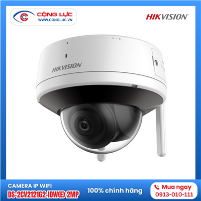 Camera IP Wifi Bán Cầu Hikvision DS-2CV2121G2-IDW(E) 2MP