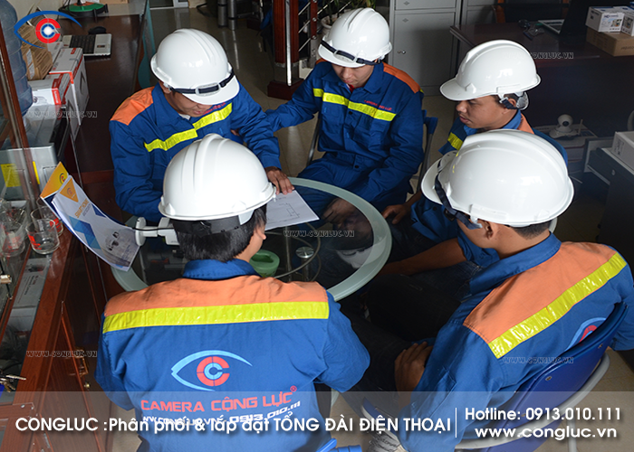 Đội ngũ thi công hệ thống tổng đài điện thoại chuyên nghiệp tại Hải Phòng