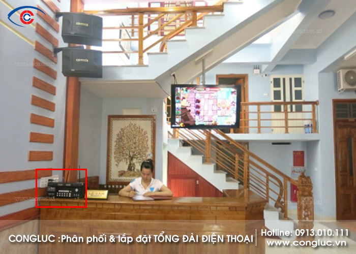 Lắp hệ thống tổng đài điện thoại nội bộ cho nhà nghỉ tại Vân Đồn Quảng Ninh