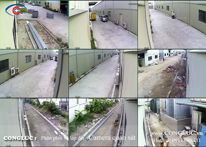 lắp đặt camera giám sát na ninh tại khu công nghiệp Hải Phòng