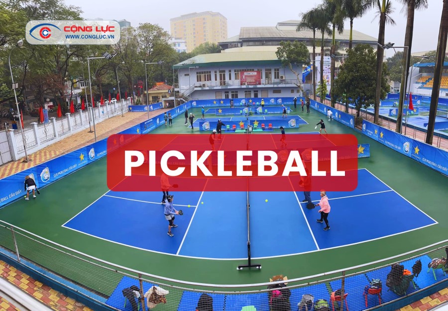 pickleball bộ môn thể thao được đông đảo người dân Hải Phòng và cả nước yêu thích