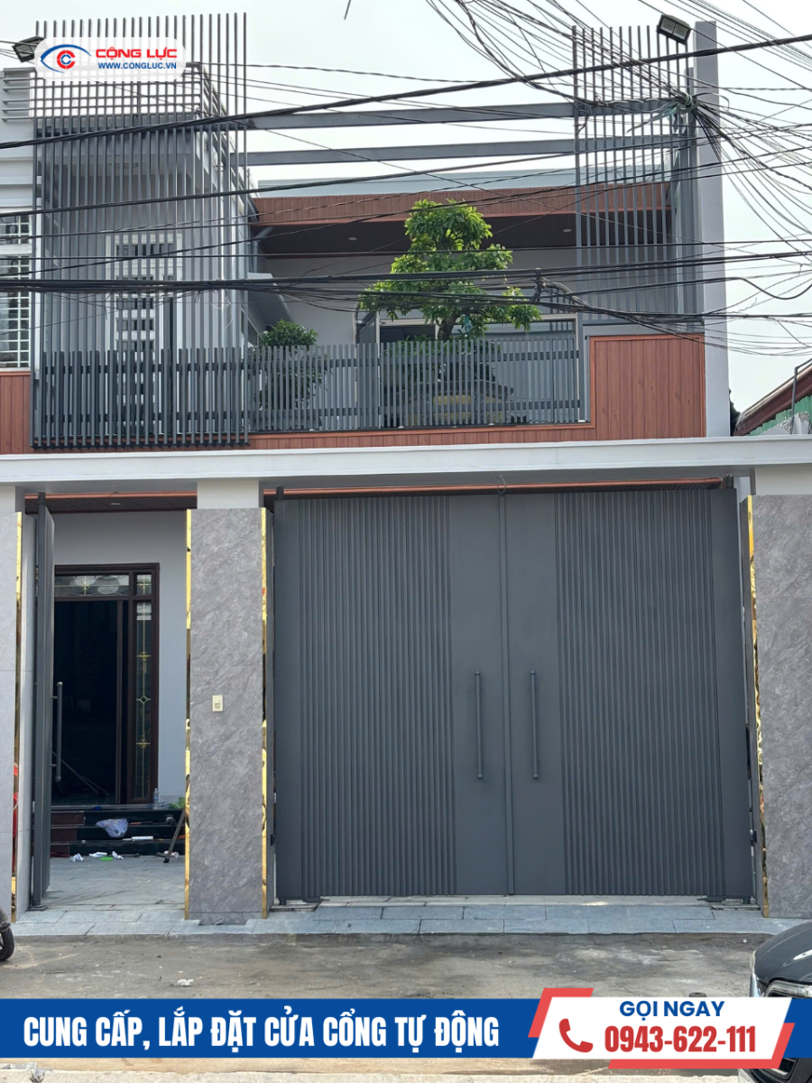 Cộng lực lắp cổng tự động tại Hải Phòng giá tốt