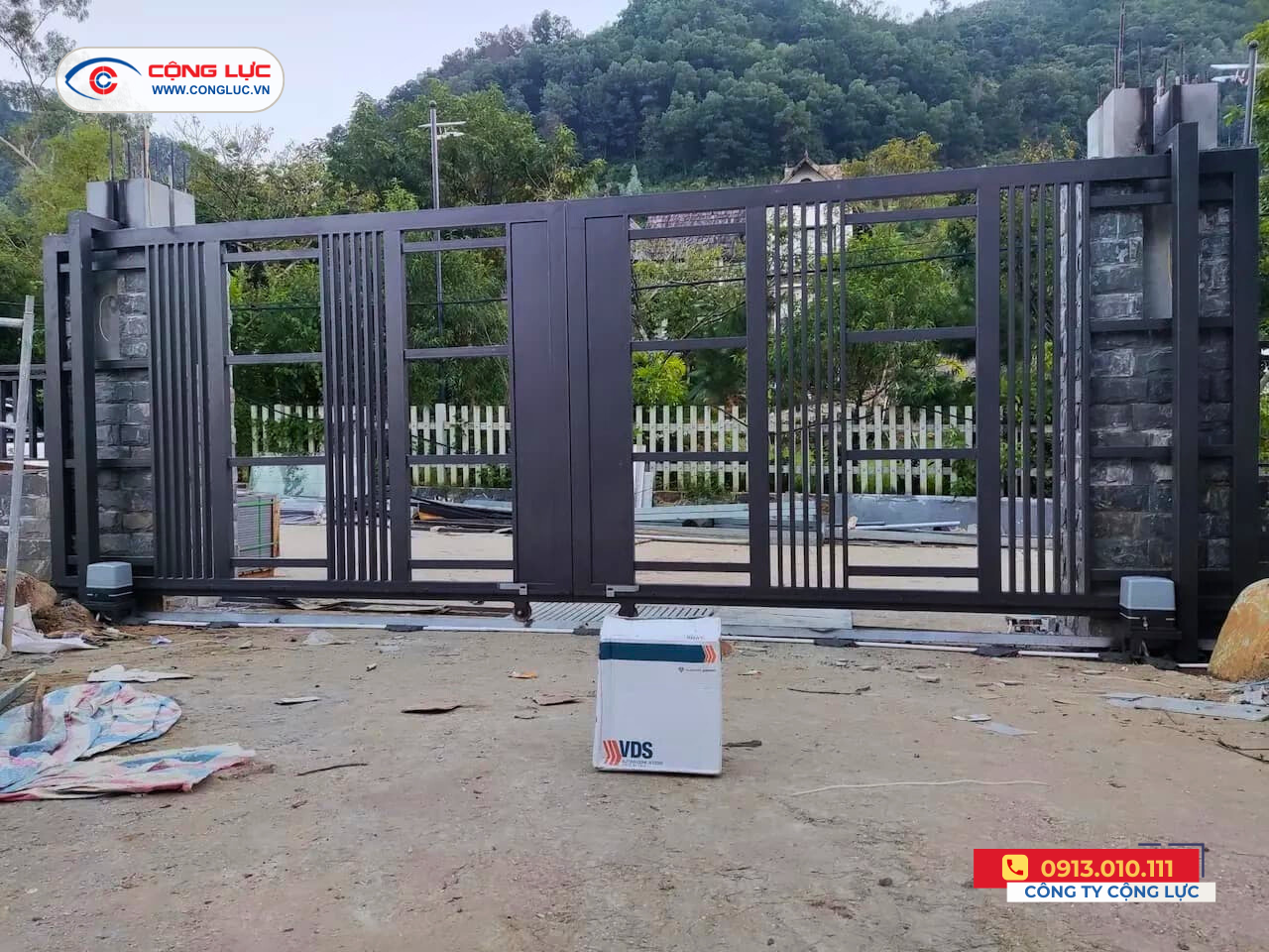 Lắp cổng tự động chính hãng tại Hải Phòng