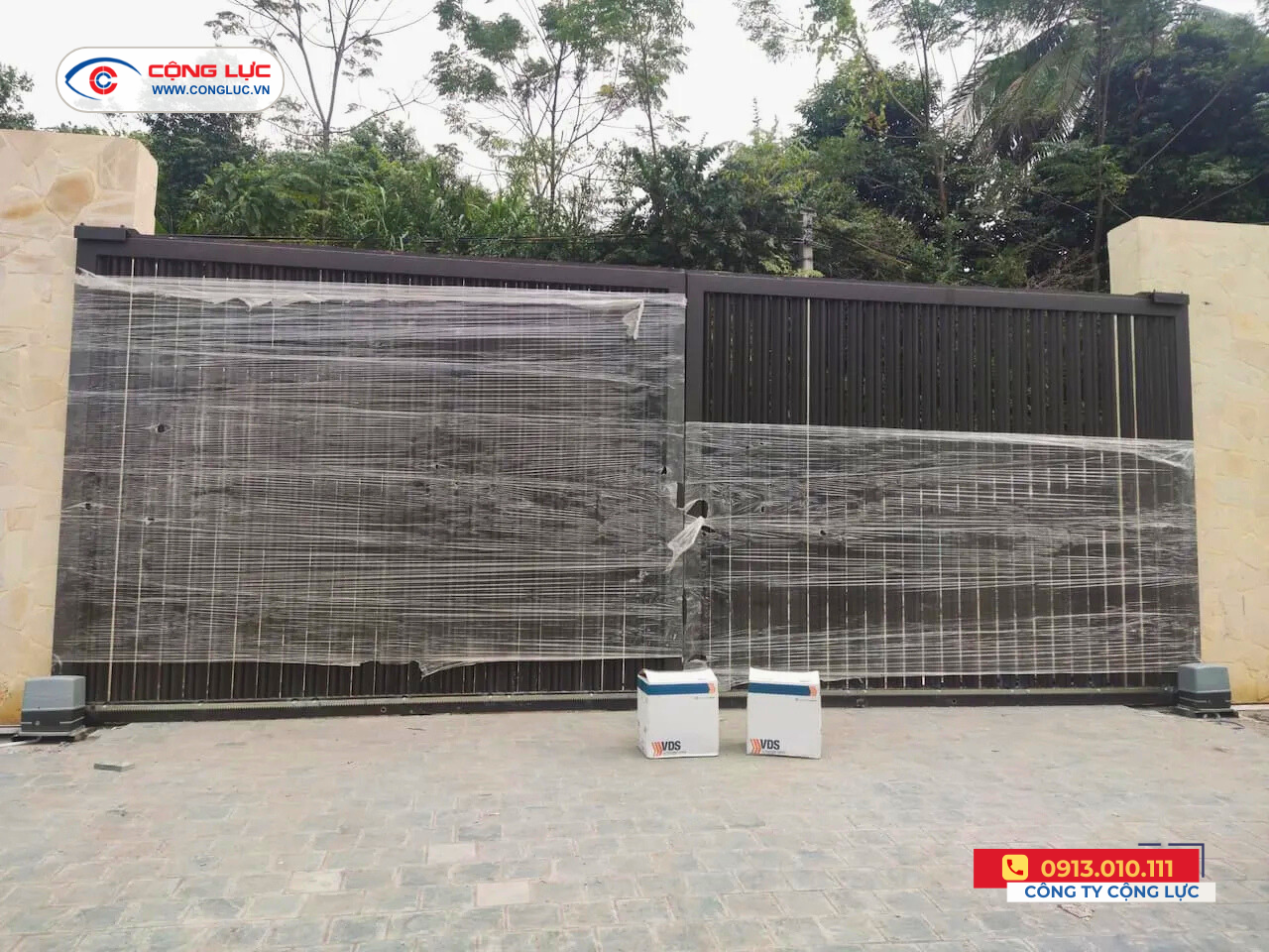 Cộng Lực lắp đặt cổng tự động tại Hải Phòng chính hãng giá tốt nhất