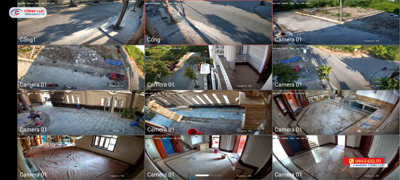 Lắp camera cho nhà dân ở Lê Hồng Phong Hải Phòng