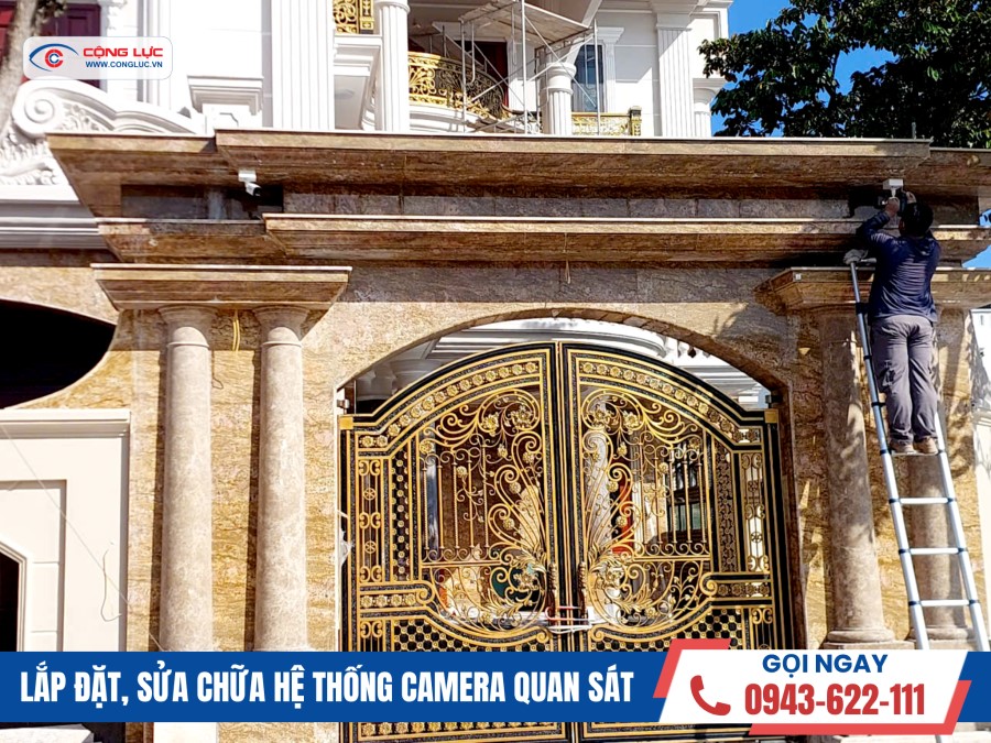 lắp đặt camera quan sát nhà dân tại lê hồng phong Hải Phòng
