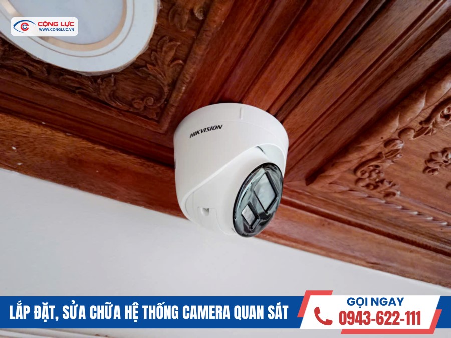 lắp camera cho nhà dân ở đường Lê Hồng Phong Hải Phòng