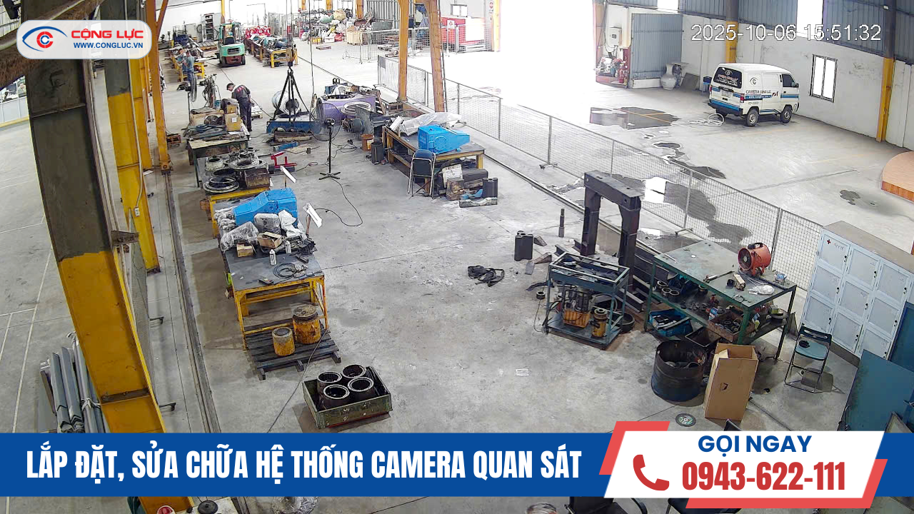 Cộng Lực lắp đặt camera nhà xưởng B2B tại Kiều Hạ Hải Phòng