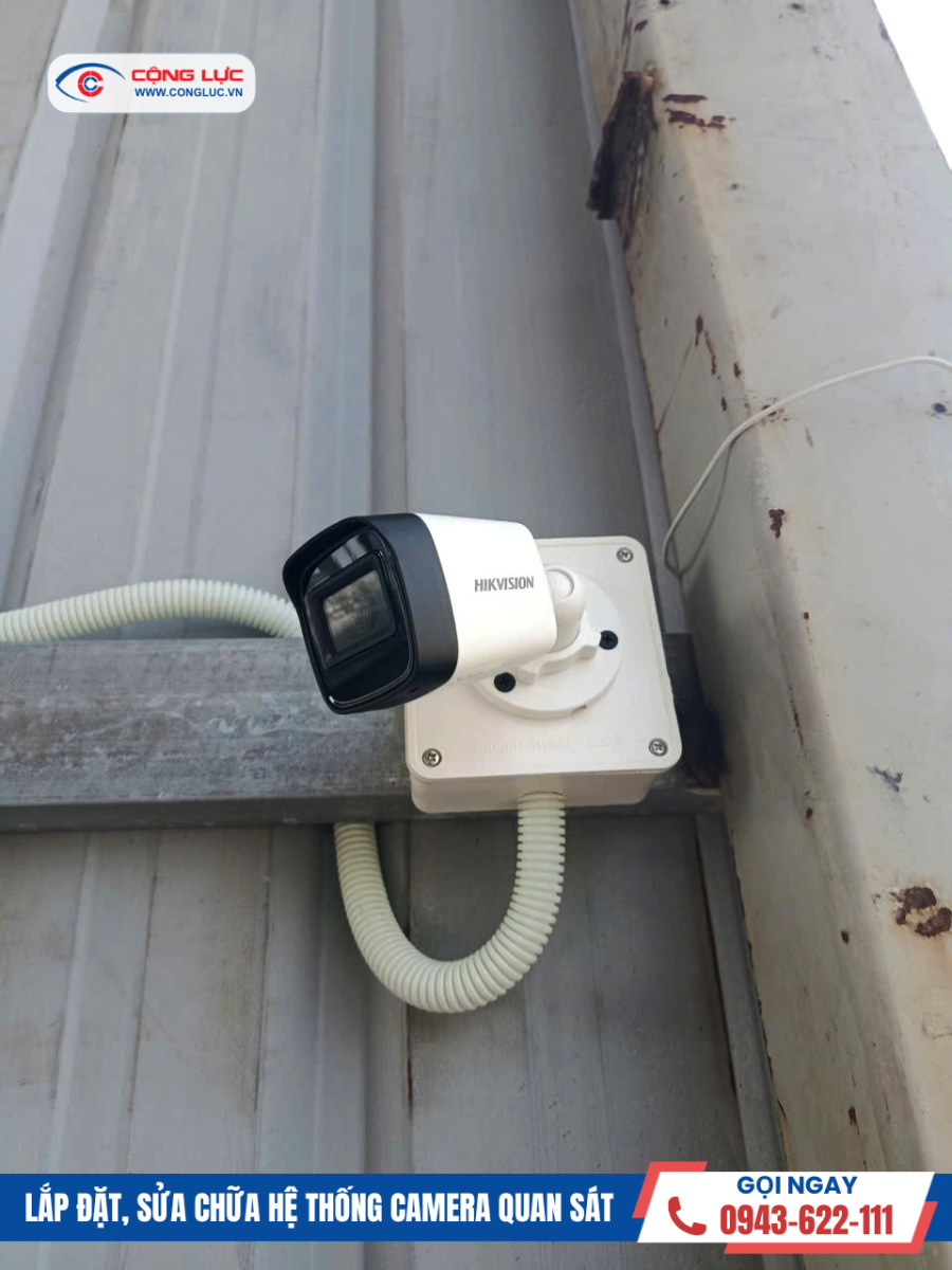 lắp camera quan sát nhà xưởng tại Kiến An Hải Phòng