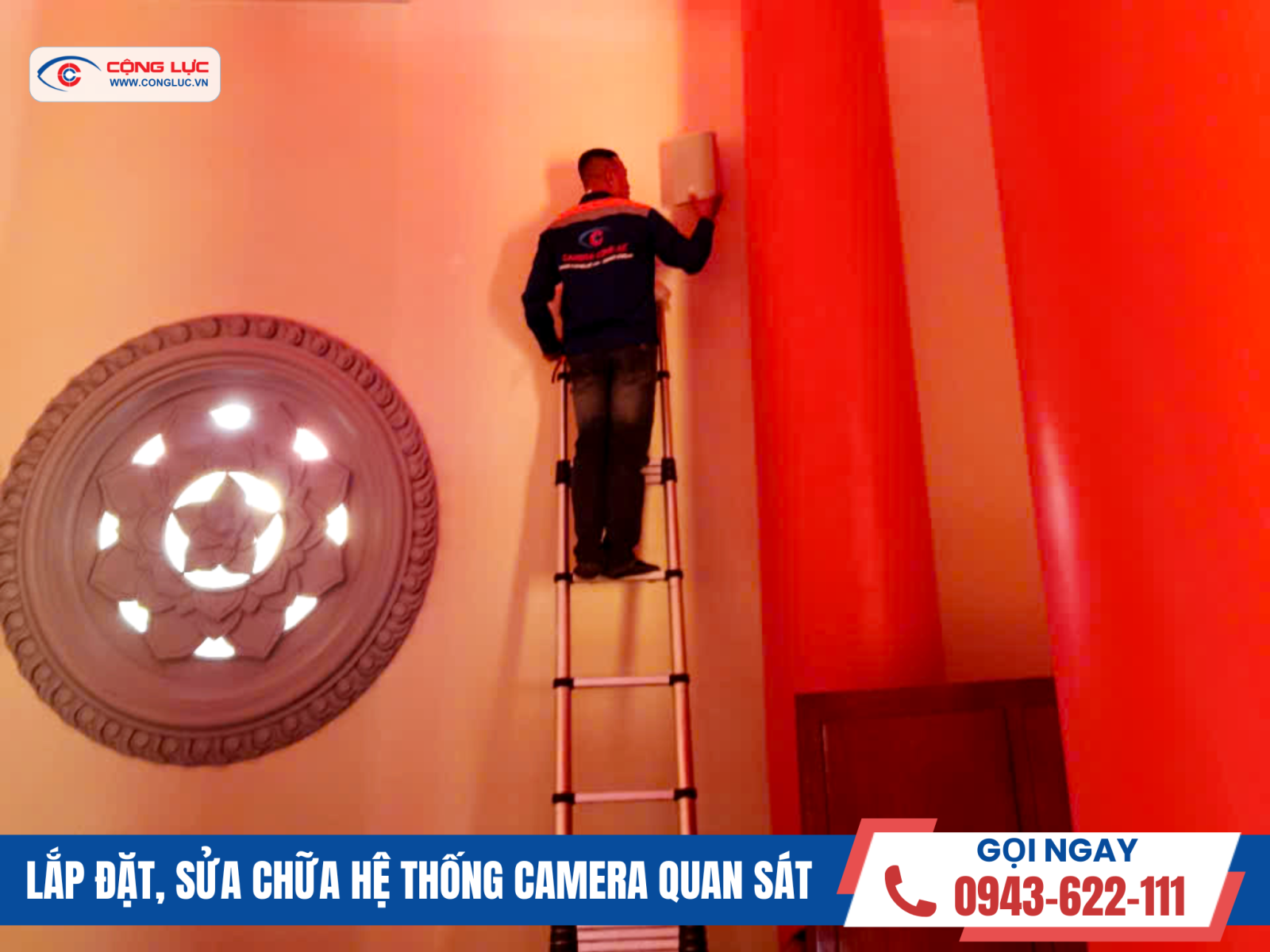 Lắp đặt hệ thống loa thông báo tại nhà tưởng niệm kiến an hải phòng