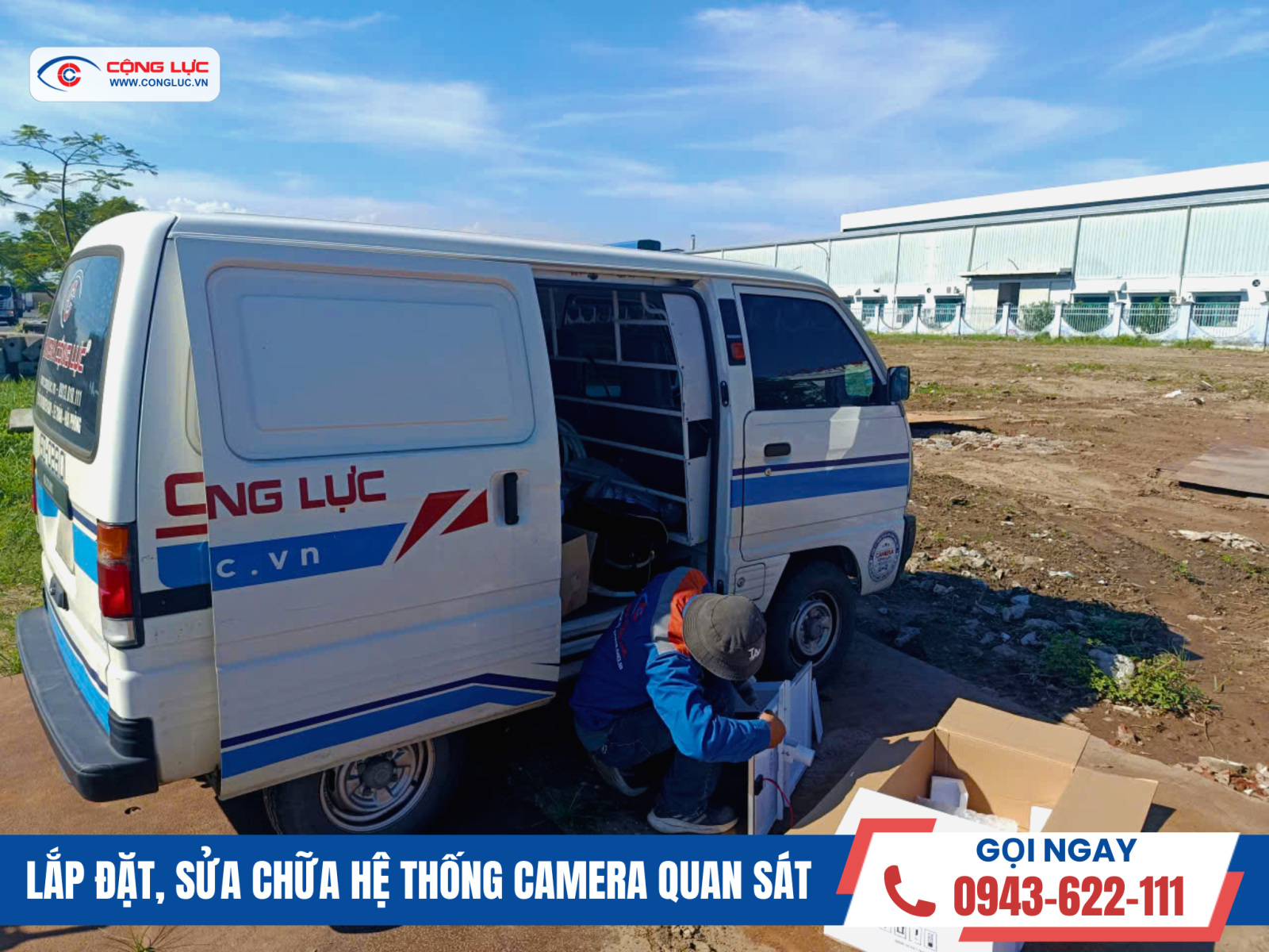Cộng Lực lắp camera giám sát công trình xây dựng tại đồ sơn hải phòng