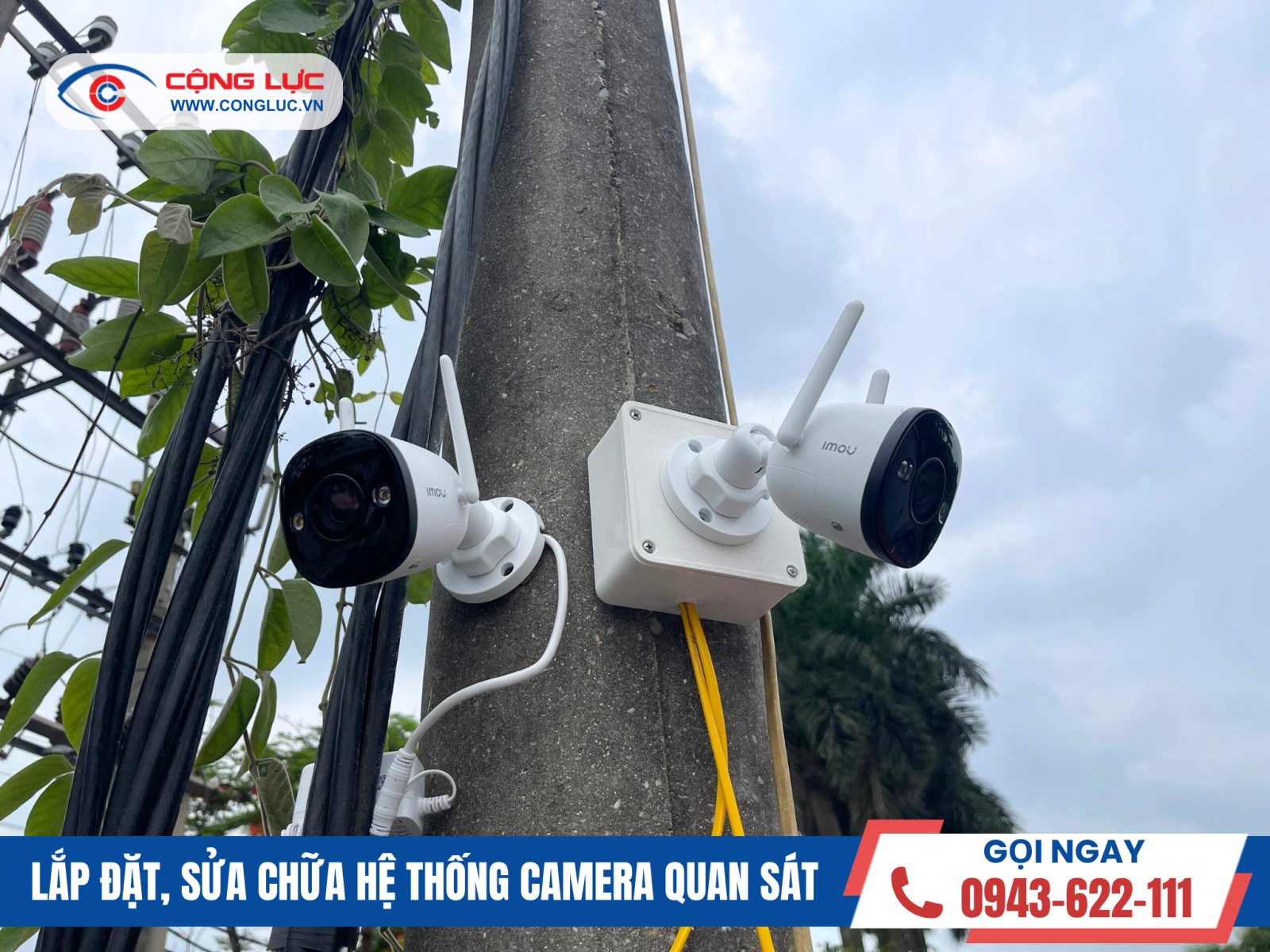 lắp đặt camera wifi imou chính hãng giá rẻ tại Hải Phòng