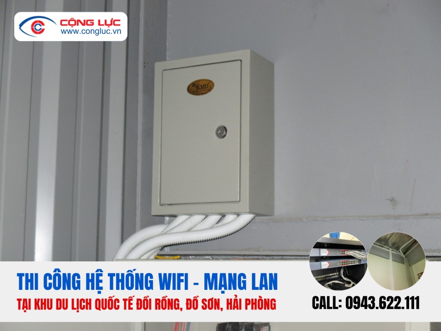 thi công hệ thống mạng lan wifi tại đồi rồng đồ sơn hải phòng