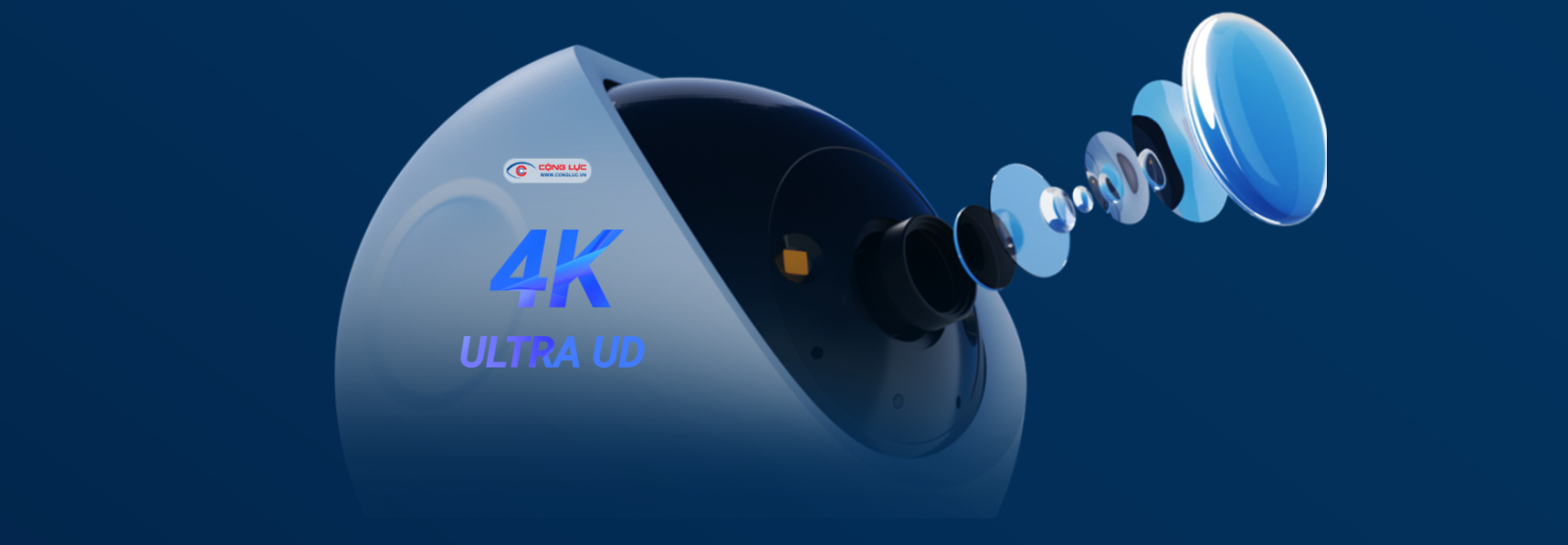 Camera Trong Nhà Ezviz H6C G1 4K 8MP