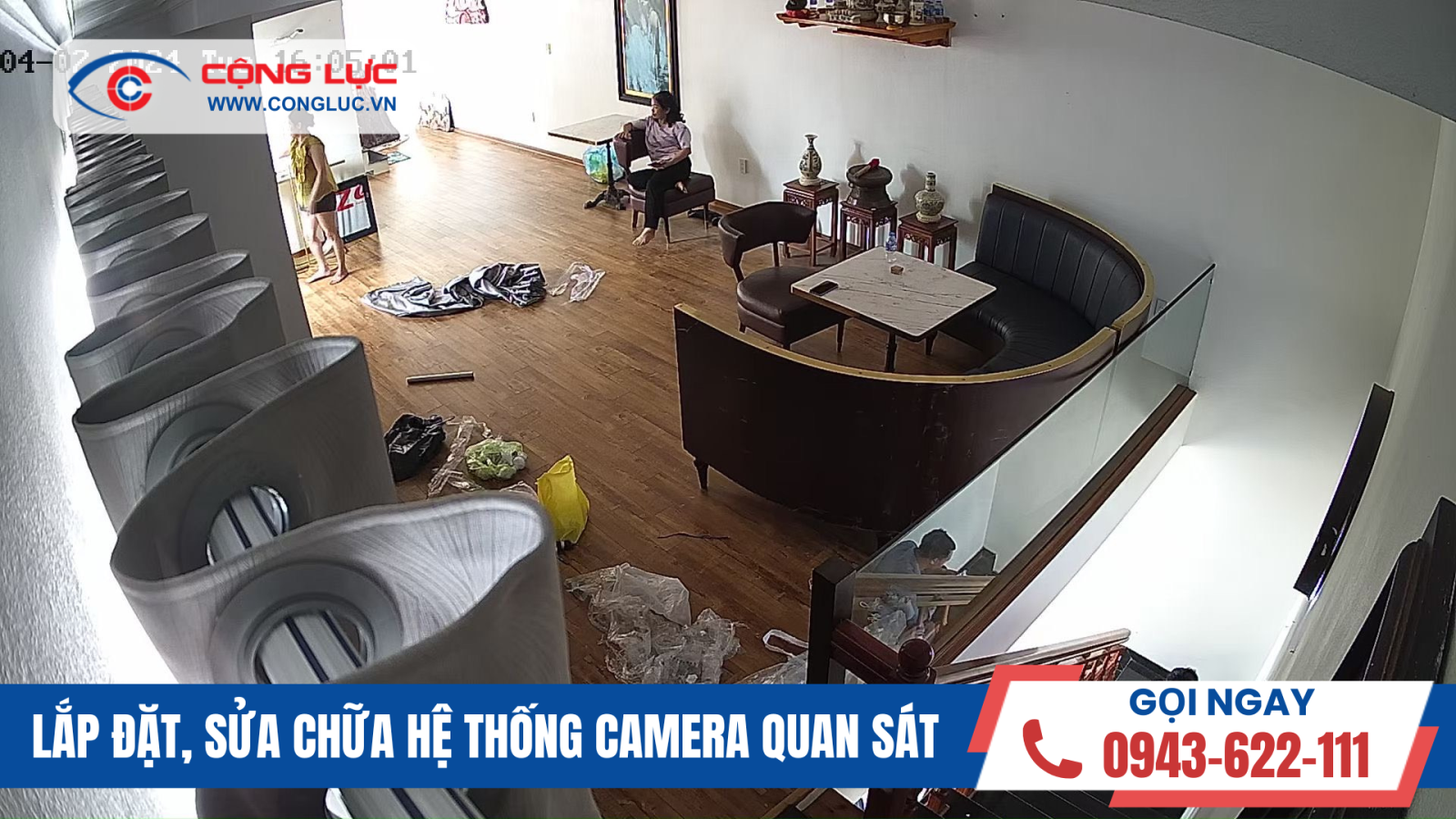 lắp đặt camera quan sát Hikvision tại nhà riêng