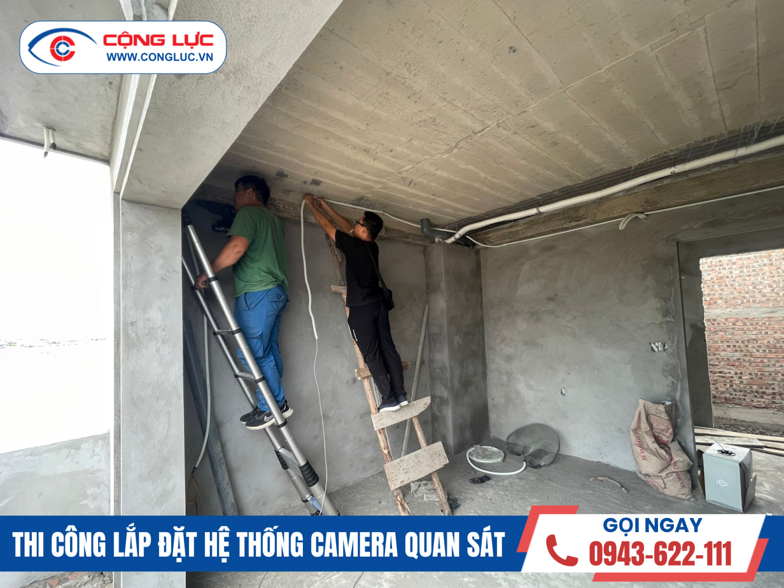 lắp đặt camera công trình nhà đang xây tại Hải Phòng chuyên nghiệp