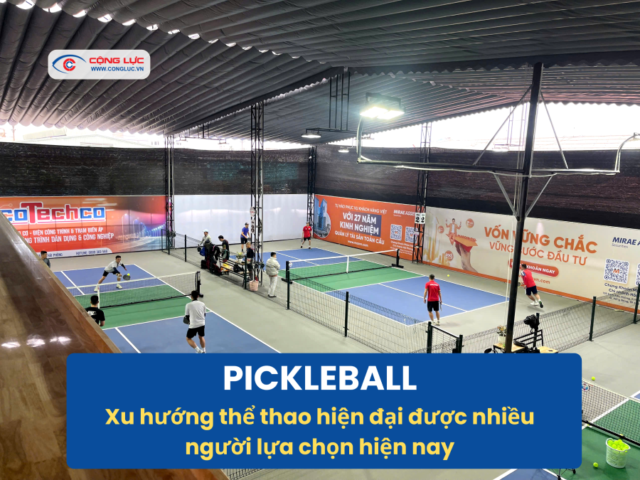 lắp camera giám sát sân pickleball tại Hải Phòng