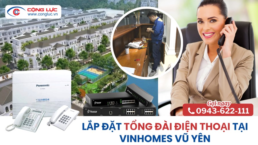 lắp đặt tổng đài điện thoại tại vinhomes vũ yên hải phòng