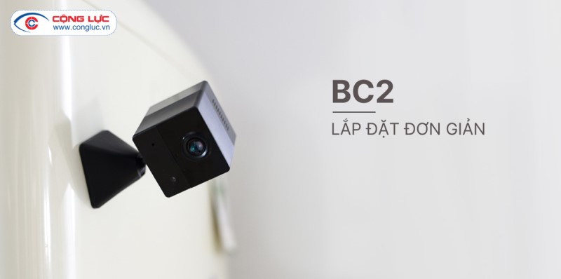 camera wifi ezviz bc2 lắp đặt đơn giản