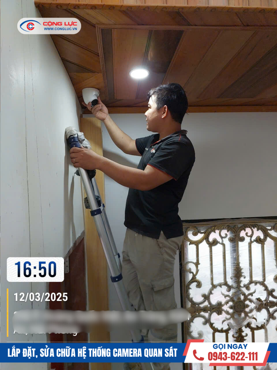 Lắp đặt camera nhà riêng tại Phường An Biên Hải Phòng 