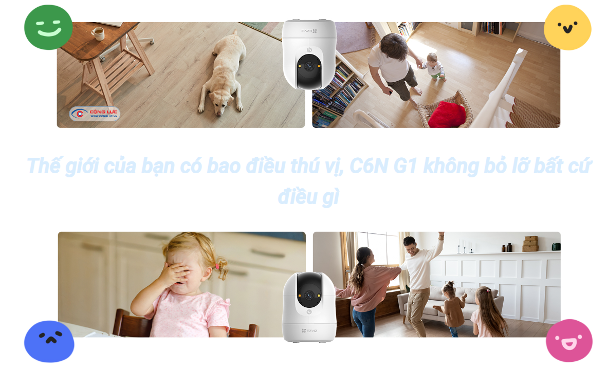 Mua camera Ezviz C6N G1 4K 8MP giá rẻ tại Hải Phòng
