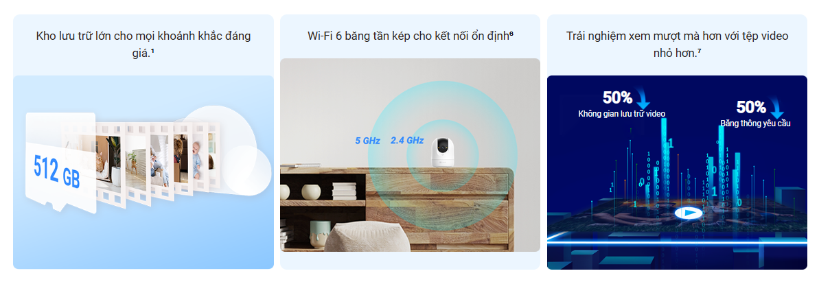 Camera wifi Ezviz mới nhất C6N G1 4K 8MP