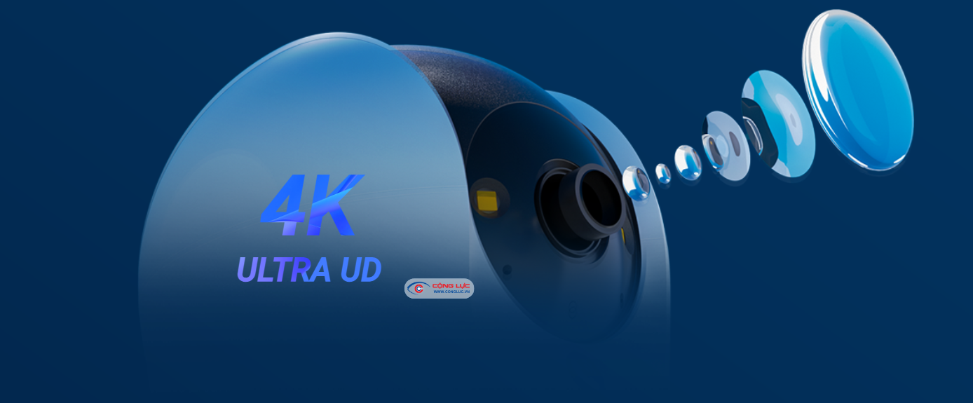 Camera trong nhà góc rộng Ezviz C6N G1 4K 8MP