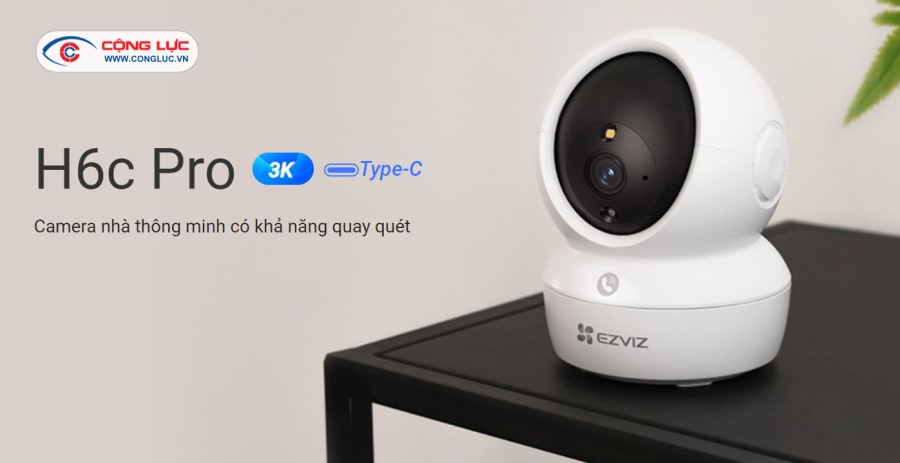 camera wifi ezviz h6c pro 3k 5mp chính hãng giá rẻ