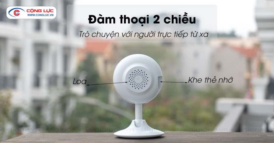 camera wifi Ezviz C1c-B âm thanh trò chuyện 2 chiều