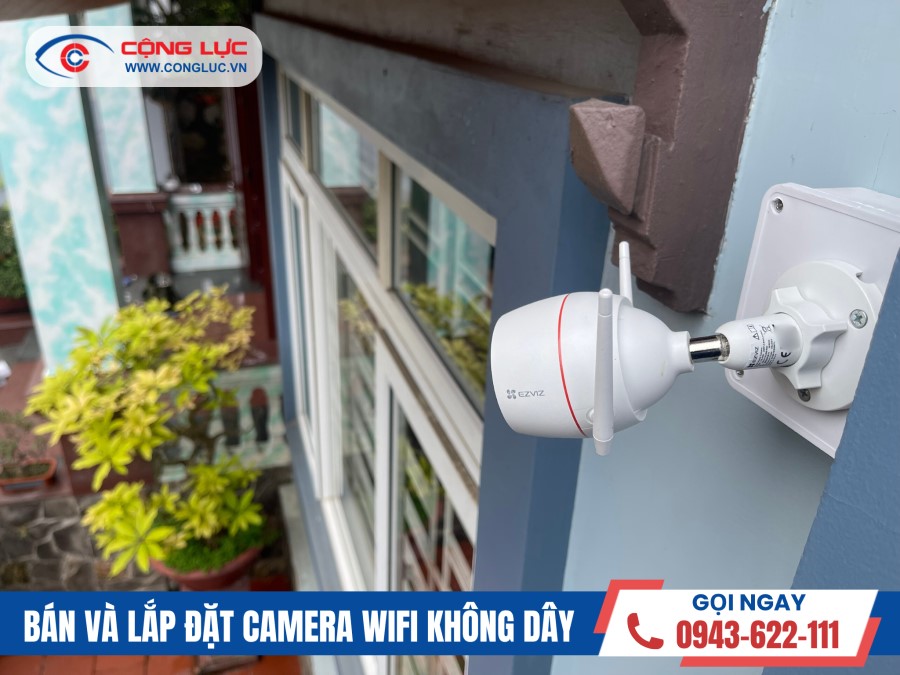 bán camera wifi không dây tại Hải Phòng chính hãng