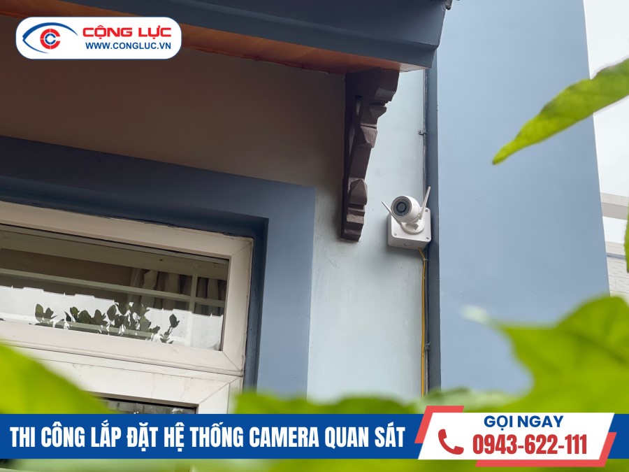 lắp đặt camera wifi không dây tại Hải Phòng giá rẻ