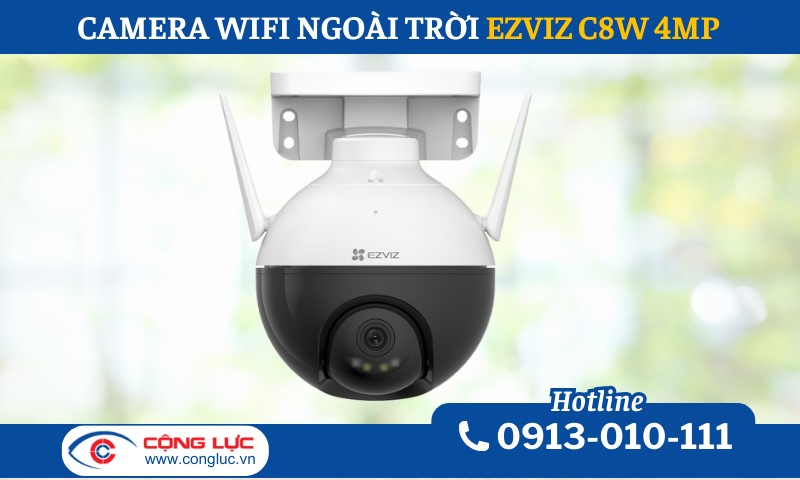 camera wifi ezviz c8w 4mp top camera ngoài trời không dây tốt nhất 2023