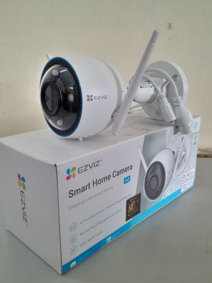 bán camera wifi ezviz h3 3k 5mp chính hãng giá rẻ tại hải phòng