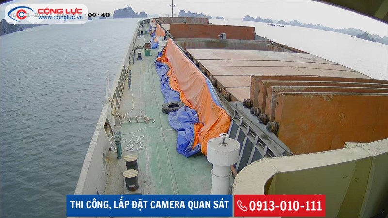 lắp đặt hệ thống camera quan sát cho tàu thuyền