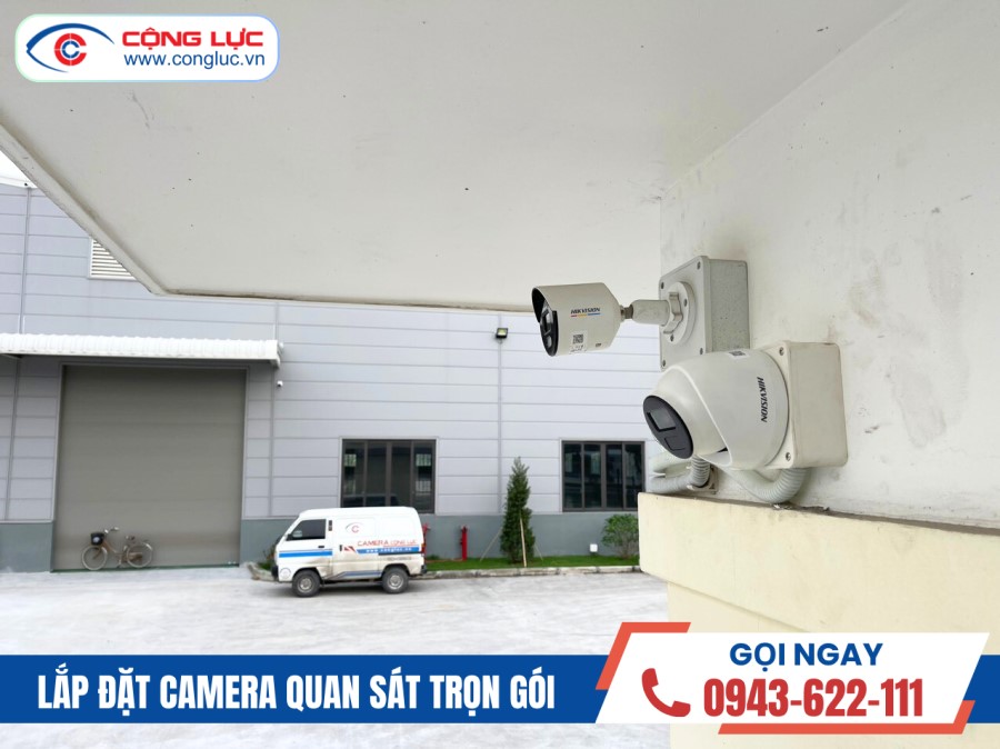 Lắp đặt camera giám sát nhà xưởng tại Hải Phòng
