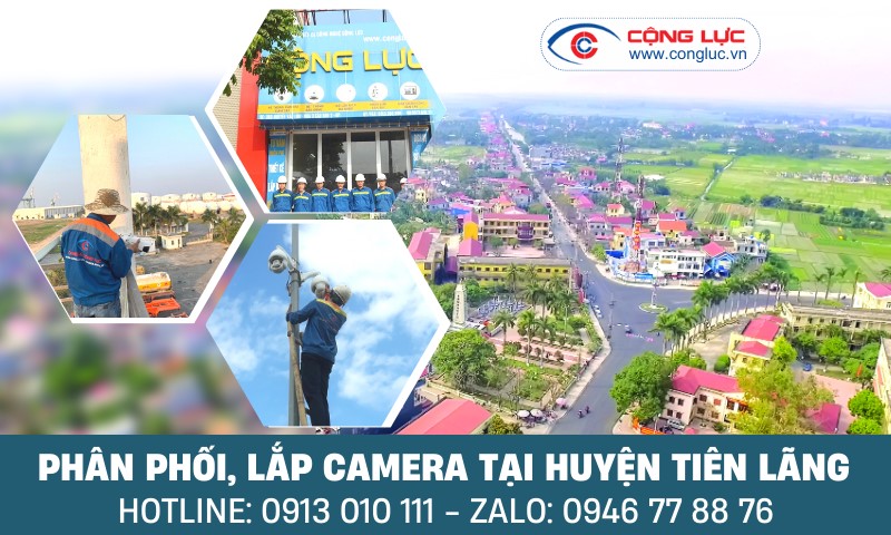 phân phối lắp đặt hệ thống camera quan sát tại huyện tiên lãng hải phòng