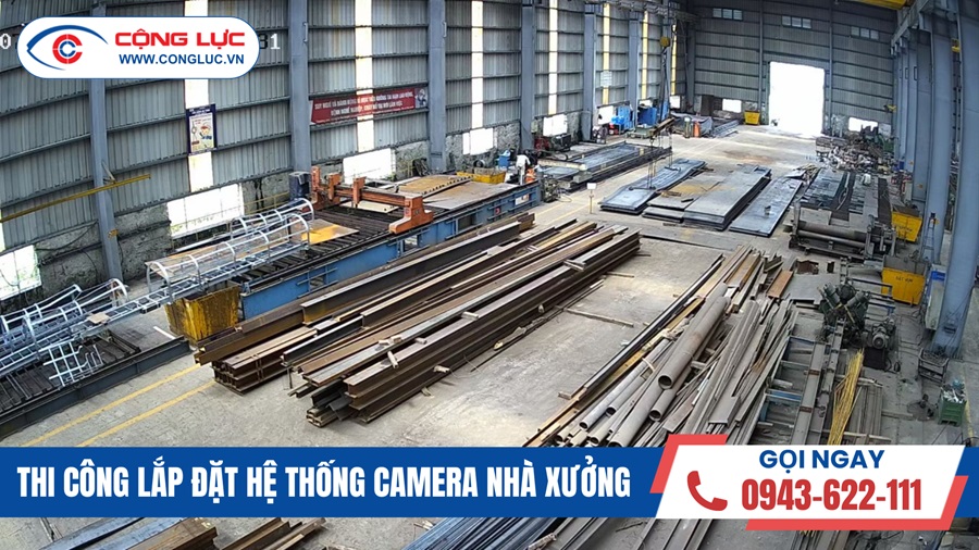 lắp đặt camera quan sát nhà máy tại Hải Phòng