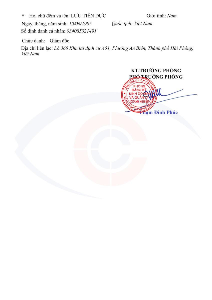Hồ sơ năng lực đơn vị camera cộng lực hải phòng