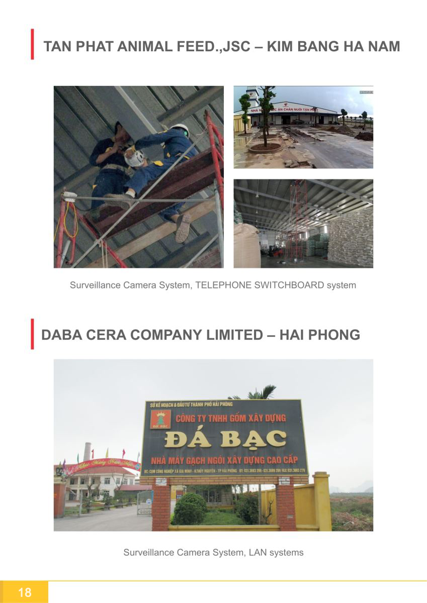 Hồ sơ năng lực cộng lực - lắp camera quan sát nhà máy cám tân phát hải phòng