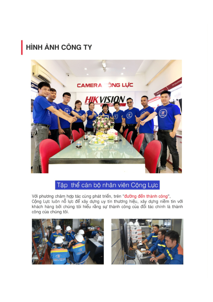Hồ sơ năng lực công ty cộng lực hải phòng 3
