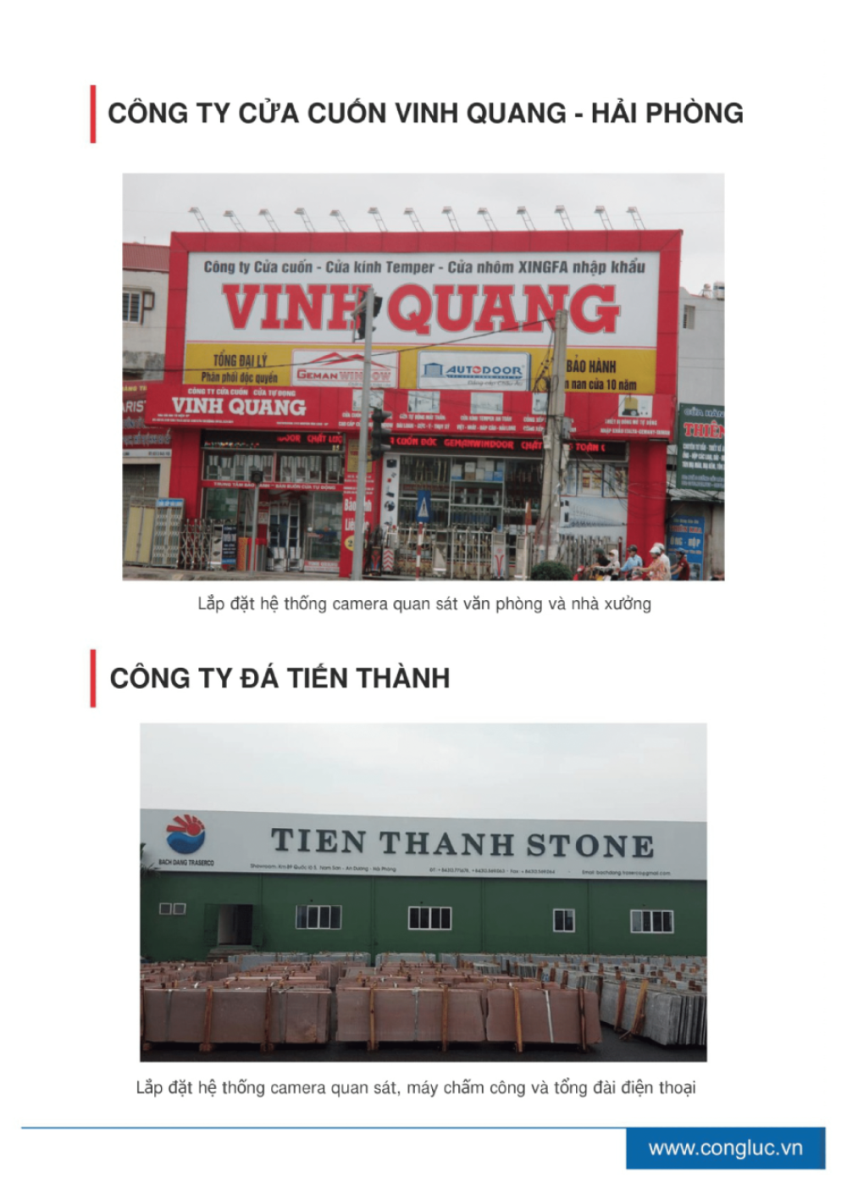 Hồ sơ năng lực công ty cộng lực hải phòng 24