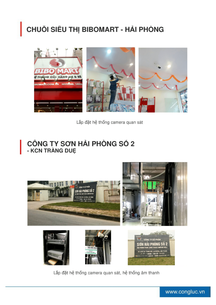 Hồ sơ năng lực công ty cộng lực hải phòng 38