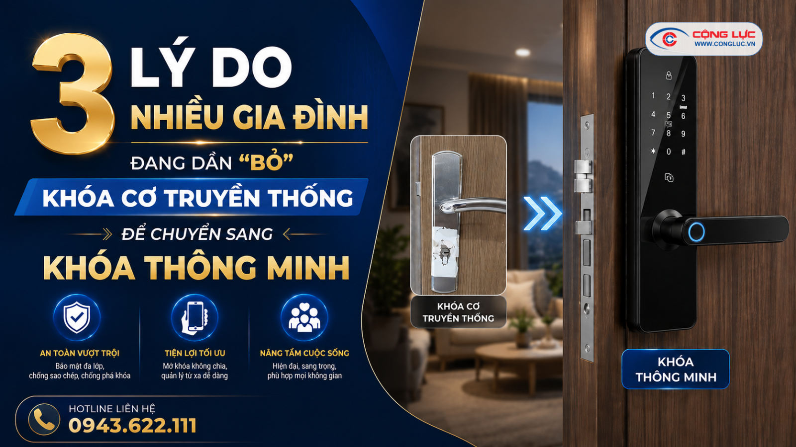 lắp đặt khoá cửa vân tay thông minh tại Hải Phòng