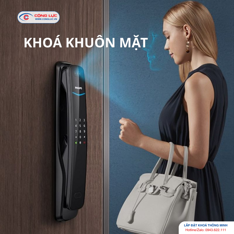 lắp đặt khoá khuôn mặt giá tốt tại Hải Phòng