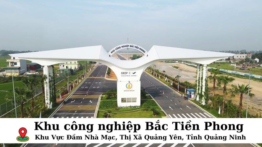 Khu công nghiệp bắc tiên phong, thị xã Quảng Yên, tỉnh Quảng Ninh