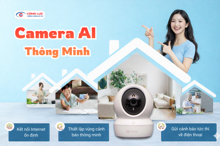 camera AI thông minh xu hướng camera gia đình năm 2026